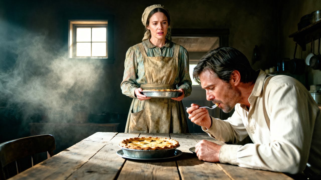 “If My Poverty Offend You, Sir Don’t Taste My Food” the Widow Said—Until One Bite Left Cowboy Silent