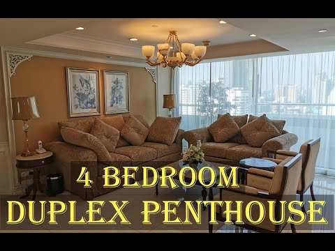 Nana 4 Bedroom Penthouse for Rent Bangkok- MUST SEE!