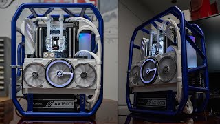 AZPC modding: Inwin D-Frame Mini: modding & water cooling