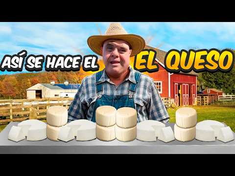 Ramoncito goes to the ranch and works making cheeses
