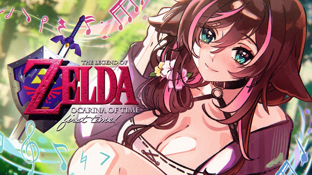 Zelda Ocarina Of Time┊Zelda's Lullaby ‧₊˚.🧚🏻 Blind Playthrough!