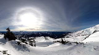 Panorama Point – Mount Rainier Alpine Overlook | 360° VR Mountain View (4K)