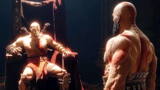 Kratos Meets Young Kratos in Valhalla Scene - God of War Ragnarok Valhalla DLC