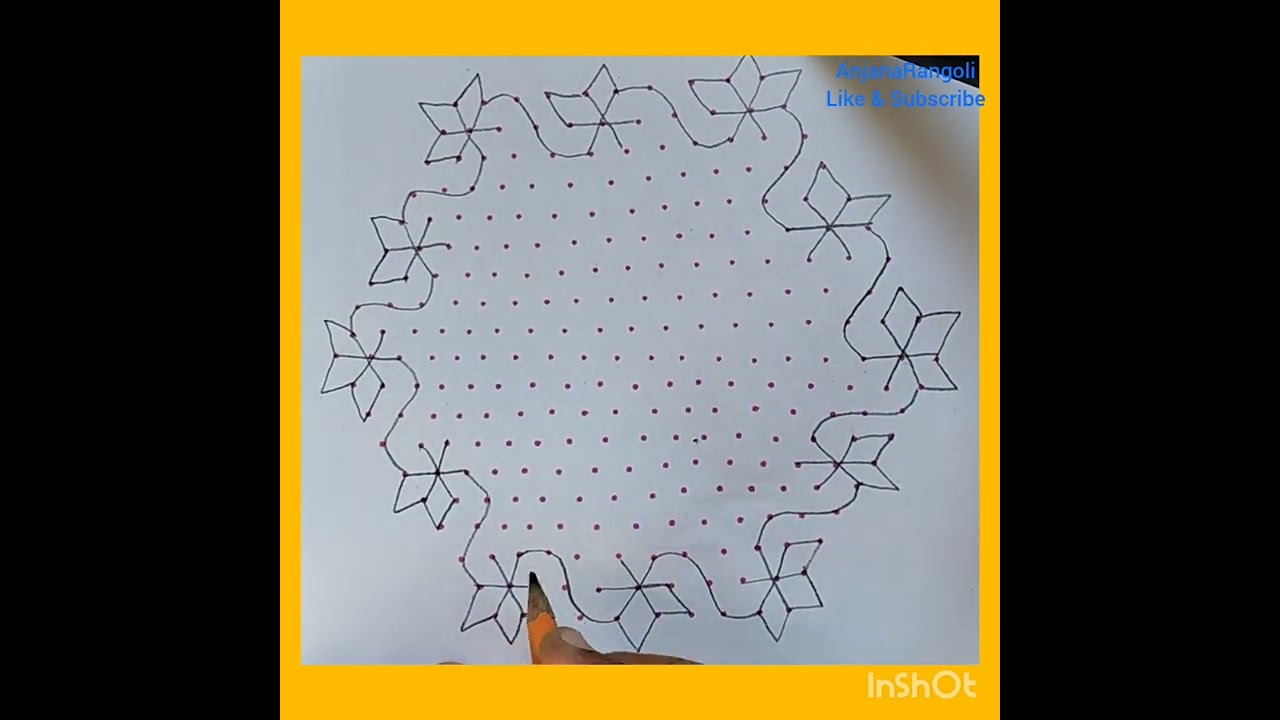 Festival Rangoli Series: Sankranthi Muggulu|19*10dots|simple design|latest rangoli|kolam|flowers 🌹|
