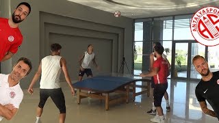 Bülent Korkmaz Ve Yıldız Futbolcular Ile Ultimate Teqball Maçı