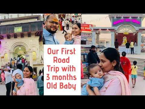 Our first road trip with 3 months old baby 😇 - YouTube