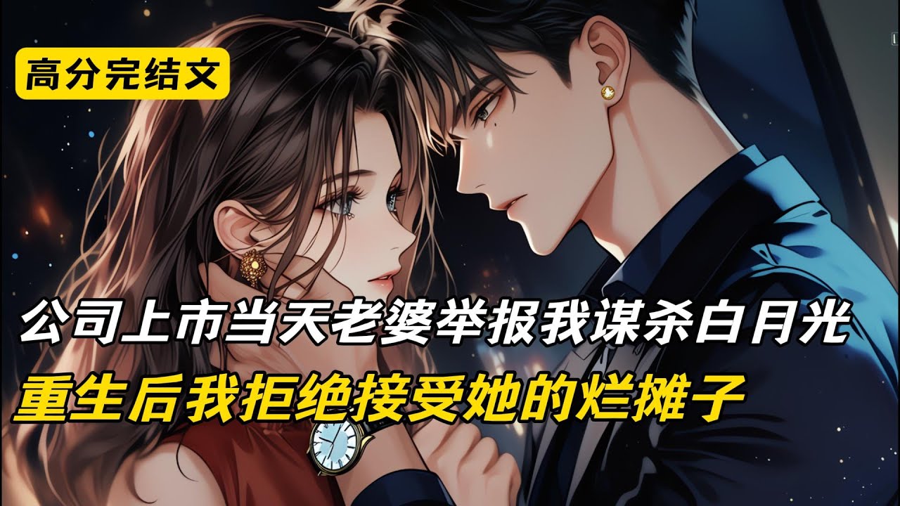 公司上市当天老婆举报我谋杀白月光，重生后我拒绝接受她的烂摊子