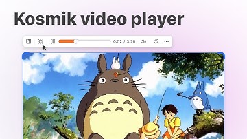 ˗ˏˋNew ˎˊ˗  Kosmik Video Player