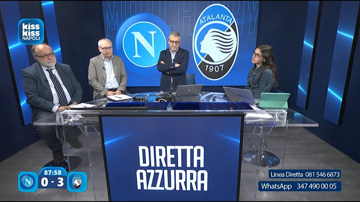 NAPOLI-ATALANTA 0-3 | LIVE REACTION CARLO ALVINO | KISS KISS NAPOLI