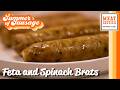 Try Something New with Feta & Spinach Chicken Bratwursts