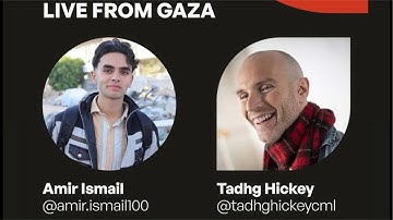 🔴A livestream interview with Tadhg hickey about Gaza 🇵🇸❤️‍🩹🇮🇪