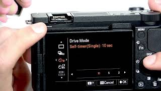Self-timer Setup on Sony ZV-E10 II