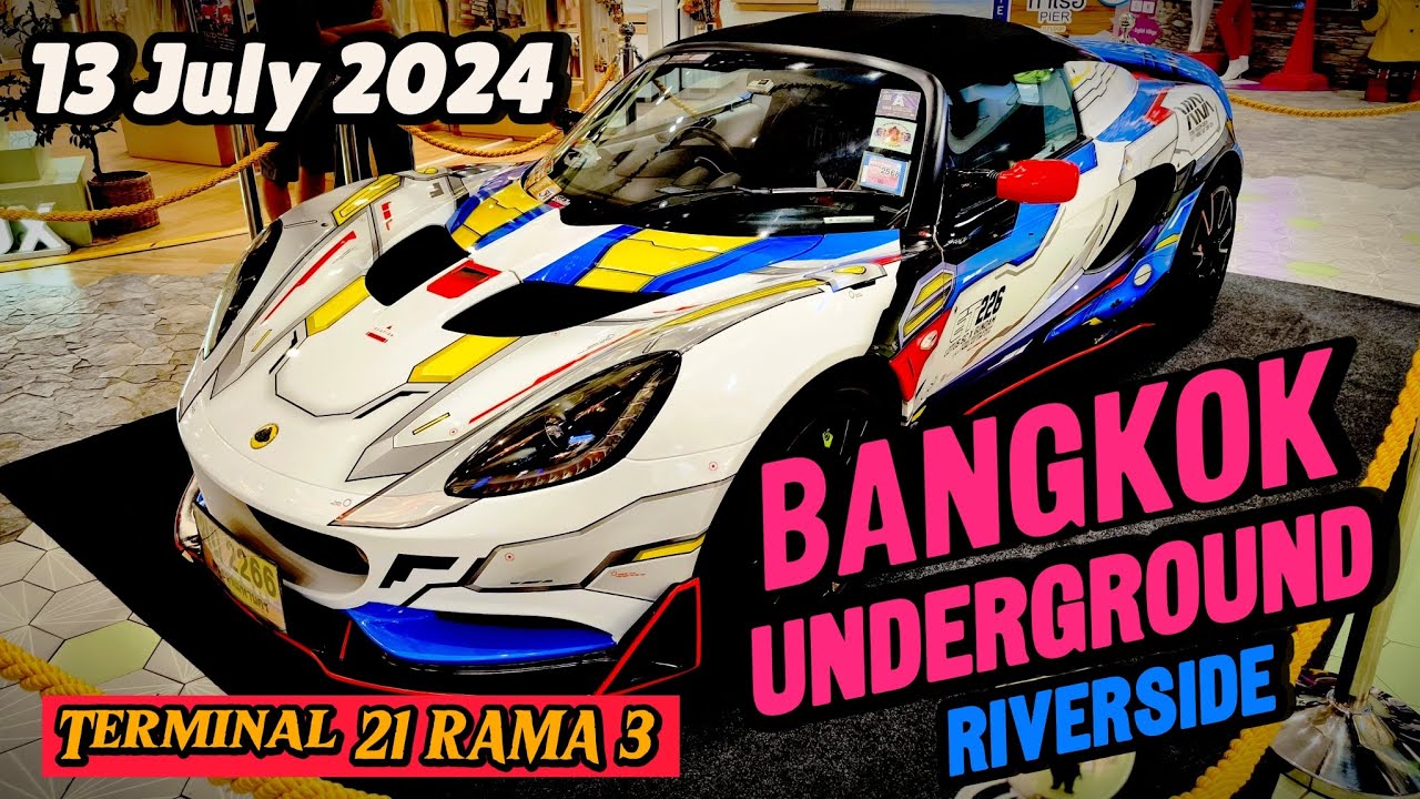 บรรยากาศงาน Bangkok Underground Riverside Terminal 21 Rama 3 | Hobby In ...