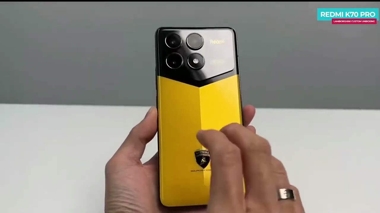 Xiaomi Redmi K70 Pro Lamborghini Custom Edition Unboxing, Price in UK, Review