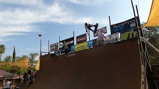 Mitchie Brusco X games skateboarder kick flip indy 540