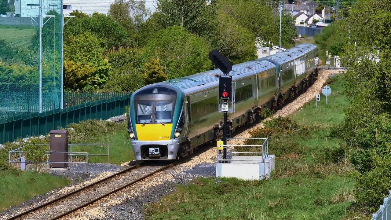 TRAINS near ATHENRY, 10 May 2019