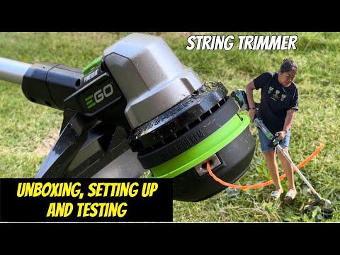 Ego String Trimmer | Unboxing and Testing Ego String Trimmer | Is