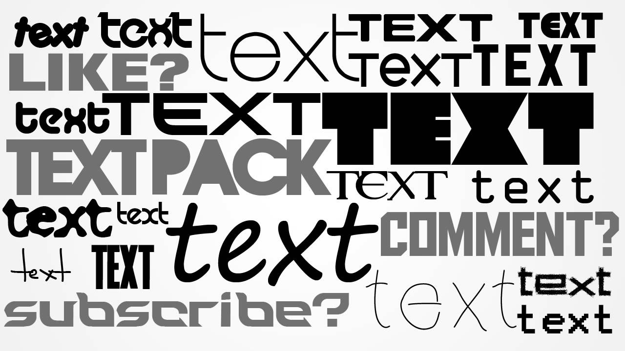 Font Pack 20 Fonts Download Youtube