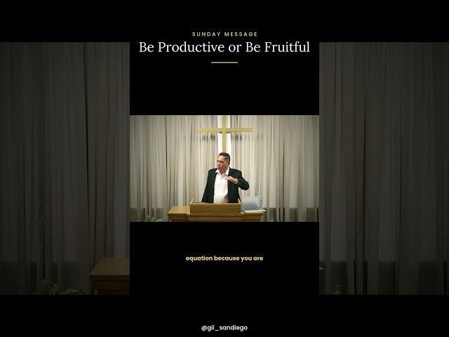 You were never called to be productive #shorts