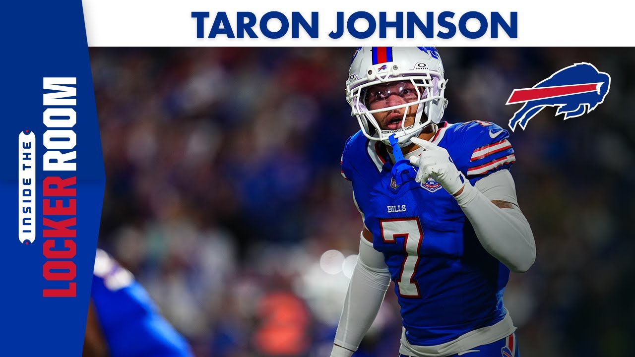 Taron Johnson: "When You Take the Ball Away You Always Have A Chance" | Buffalo Bills