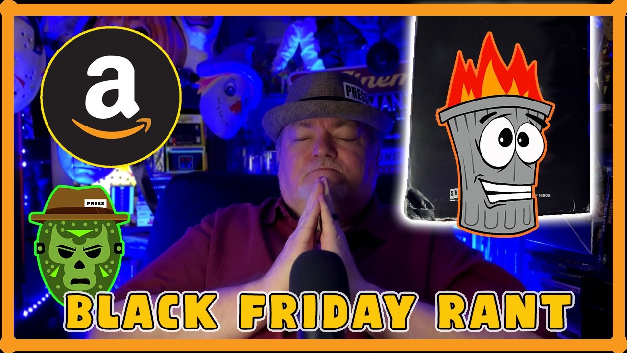 Friday Rant MR CRANKY RETURNS - AMAZON Black Friday Rant Damaged Movies with 4K ...