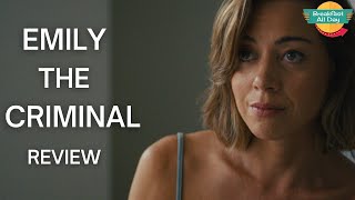 Emily the Criminal movie review -- Breakfast All Day