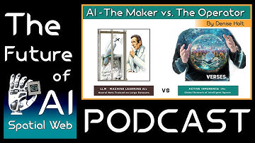 The Maker vs. The Operator  |  LLM vs. Active Inference AI