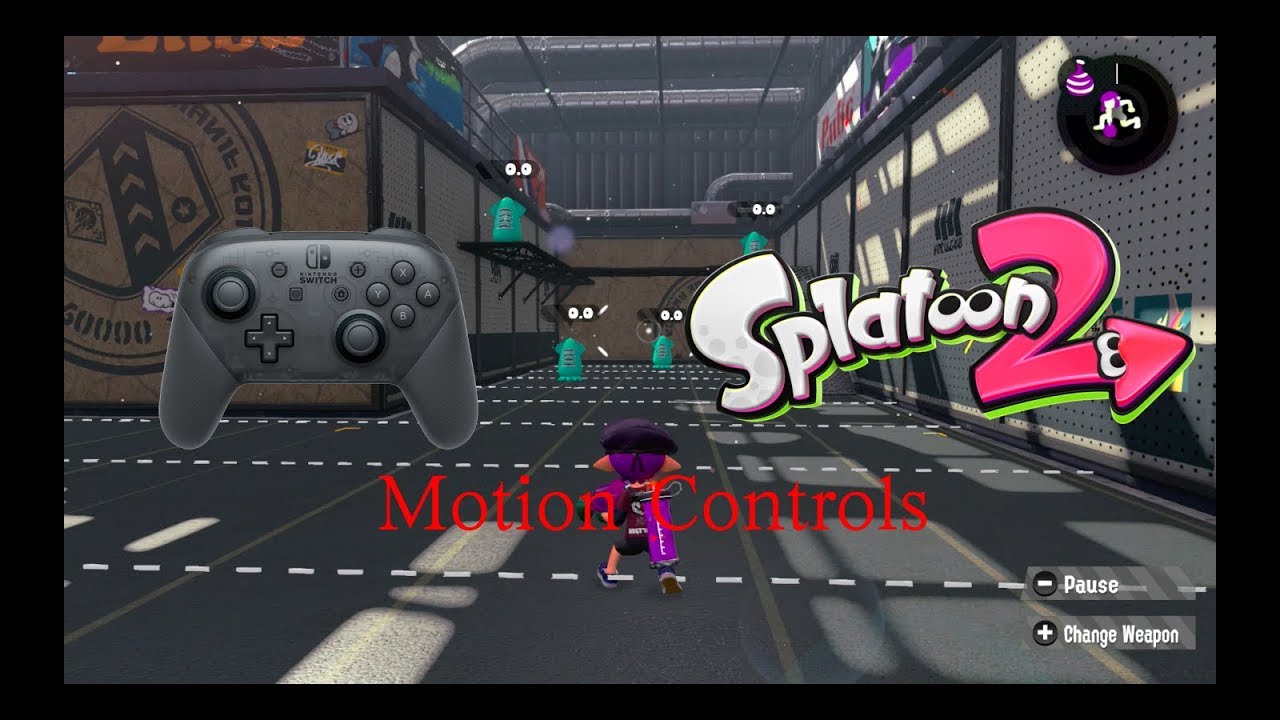 SPLATOON 2 MOTION CONTROLS tutorial YouTube