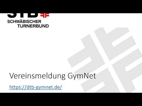 GymNet-Tutorial: Vereinsmeldung