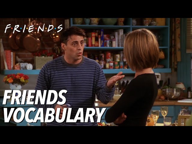 FRIENDS♥コンプリート♥ブルーレイ♥英会話 Friends Vocabulary | Friends - YouTube