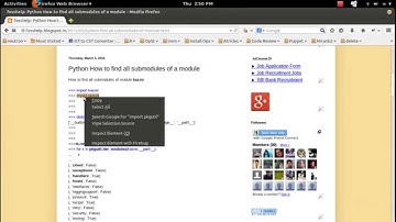 Python How to Find All Submodules of a Module