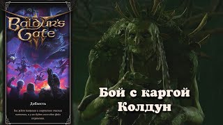 Baldur's Gate 3. Колдун. Бой с каргой | Доблесть