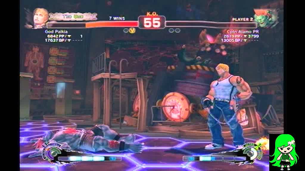 SSF4AE Cody (God Palkia) VS Blanka (Cptn Alamo PR) Player Match 16 juegos panamericanos 2019 en vivo