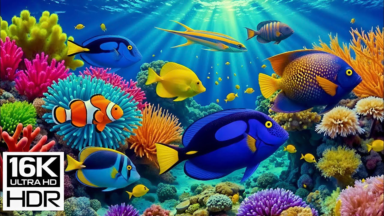 🌊 Ocean Journey #15 | 16K HDR Dolby Vision – Unveiling Secrets Beneath the Deep Blue ✨