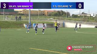 RESUMEN JUV.ATL. SAN ROMAN A- C.D. ESCLAVAS A