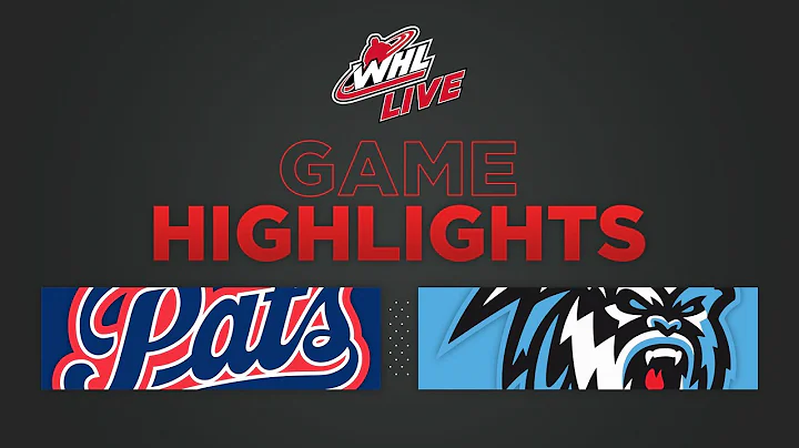 WHL Highlights: Pats (5) at ICE (9) - November 17, 2022