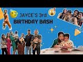 Omg  look what i did on jayces 3rd birt.ay    3    meet my family