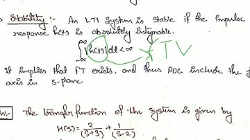 Lecture 15 Impulse response  Step Response  Causality and Stability of the LTI System