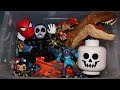 Box of Toys: Action Figures, Cars, Dinosaurs, Roblox and More