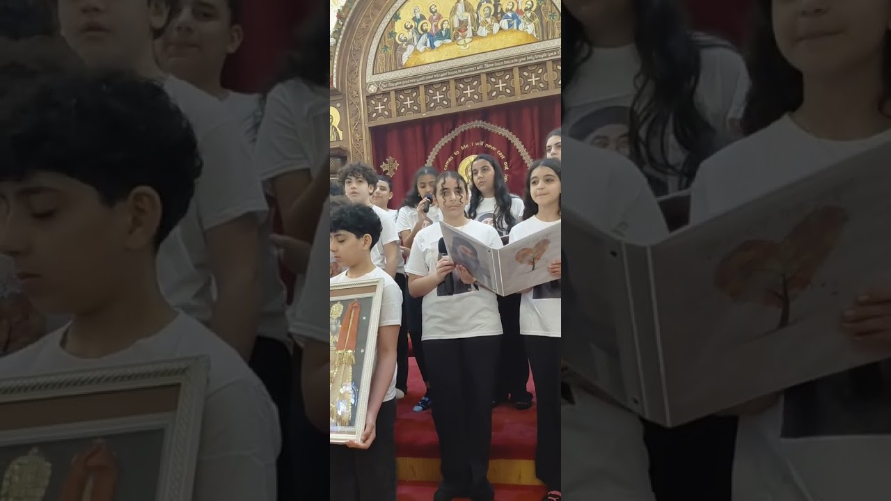 ترنيمة قولي يا بابا كيرلس مالك بالعربي أطفال أمريكا 