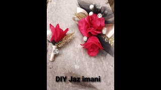 DIY Corsage//How to make Corsage