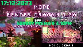 MINECRAFT PE 1.20 Best Ultra Realistic RENDER DRAGON for Android, iOS screenshot 3