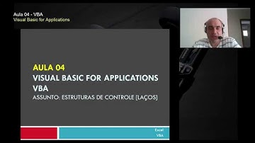 Aula 04 - VBA - Estruturas de Controle (Repeptição) - For Next