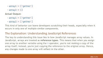 Understanding Array References in VueJS: Why Pushing to One Array Affects Another