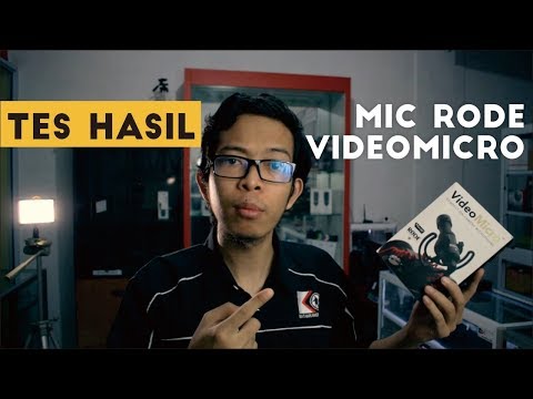 Review Tes Hasil Mic Rode Videomicro - Mic Rode Kamera Harga Termurah