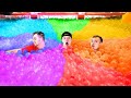 IMPOSSIBLE RAINBOW BALL HIDE & SEEK!