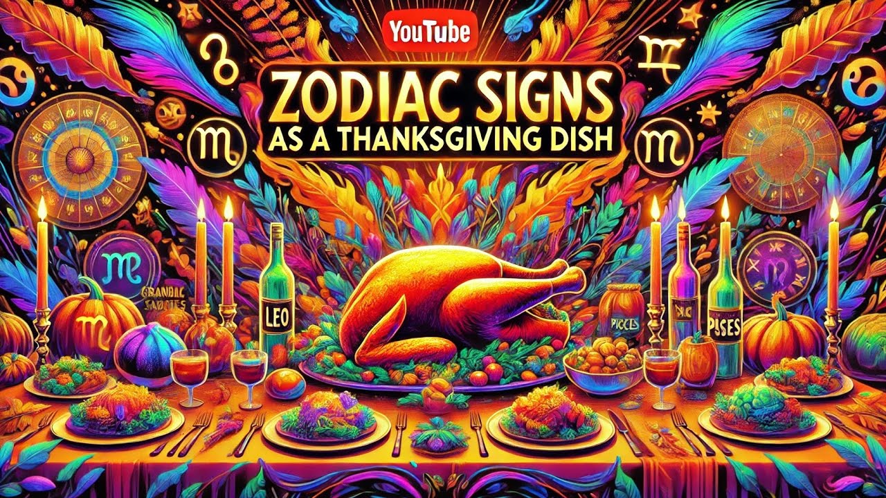 Zodiac Signs As A Thanksgiving Dish thanksgiving2024 zodiacsigns 