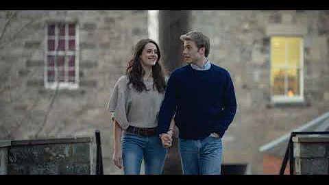 First Look at Ed McVey & Meg Bellamy as Prince William & Kate Middleton in Netflix's 'The Crown'