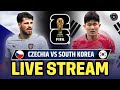 Czech Republic vs South Korea LIVE WATCH ALONG
