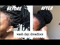 HOW TO: Wash Dreadlocs / Dreads  • How To Put Back (Attach) Fallen Dreadlocs • Natural Hair Care